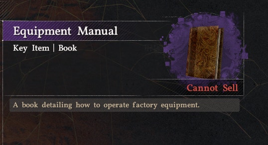 Equipment Manual